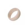 Houten armband rond, 3 cm
