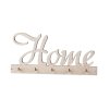 Houten sleutelrek - home