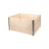 56485 2 dreveny vyvyseny zahon s kovanim 120 x 100 x 20 cm
