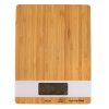 Digitale bamboe keukenweegschaal - 5 kg