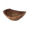 Mangohouten fruitschaal - 30 x 27,5 cm