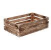 2907 1 opalena drevena bedynka 40 x 26 x 12 cm ii