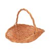 Rieten geschenkmand ovaal naturel