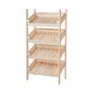 Houten rek r4oz 150 x 74 x 46 cm
