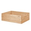 Verhoogd bloembed van larikshout 80 x 60 x 40 cm