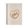 8379 7 dreveny blok a5 love