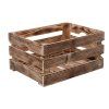 4290 1 opalena drevena bedynka 40 x 30 x 20 cm