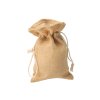 Vrečka na vrvico iz jute 14 x 22 cm