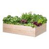 Lesena visoka greda 160 x 100 x 40 cm