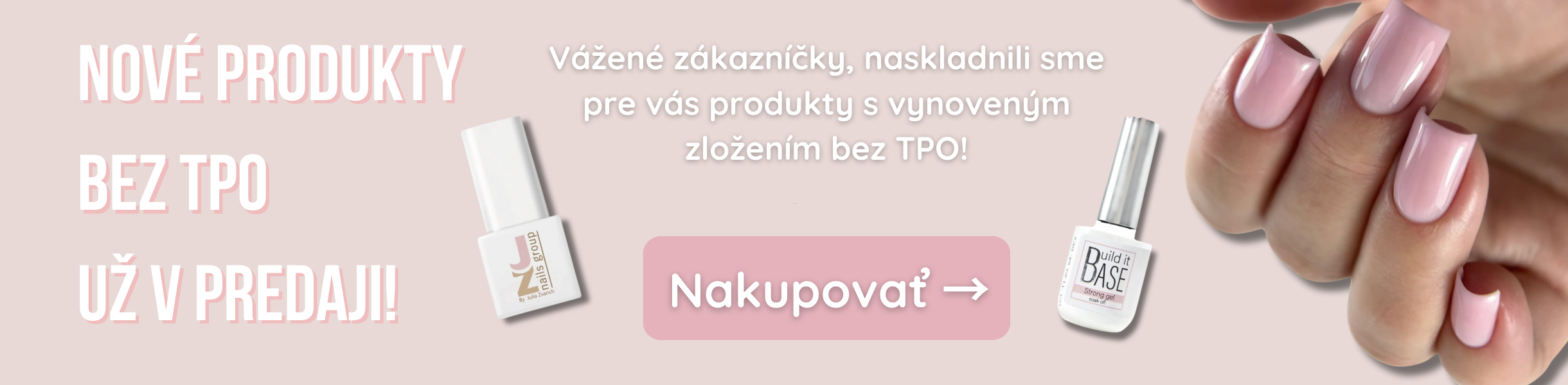 Produkty bez TPO už v predaji