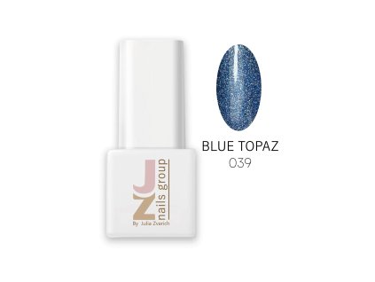 JZ Nails Group farebný gél lak - 039 Blue Topaz