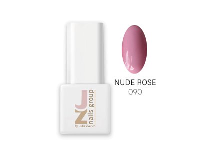 JZ Nails Group farebný gél lak - 090 Nude Rose