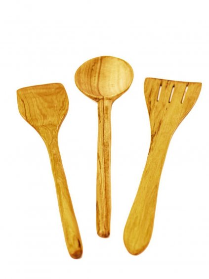 Set na vaření z olivového dřeva 3ks (1)