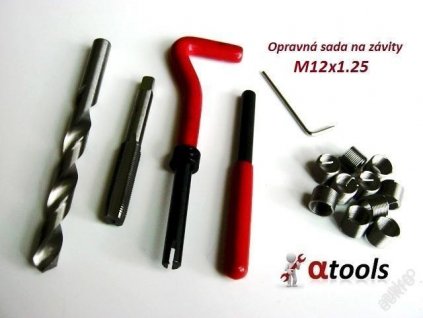 Sada na opravu závitů M12x1.25 (jako Helicoil)