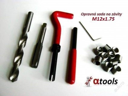 Sada na opravu závitů M12x1.75mm (jako Helicoil)