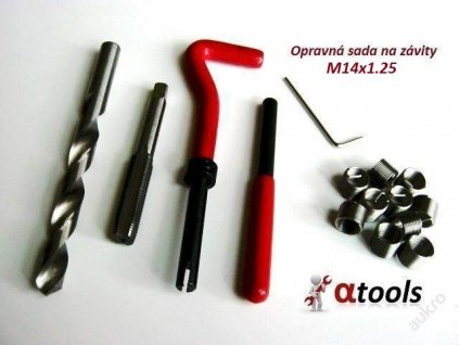 Sada na opravu závitů M14x1.25 (jako Helicoil)