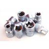 Sada nástrčných hlavic E-TORX 1/2" E10–E24 (9ks) – Cr-V