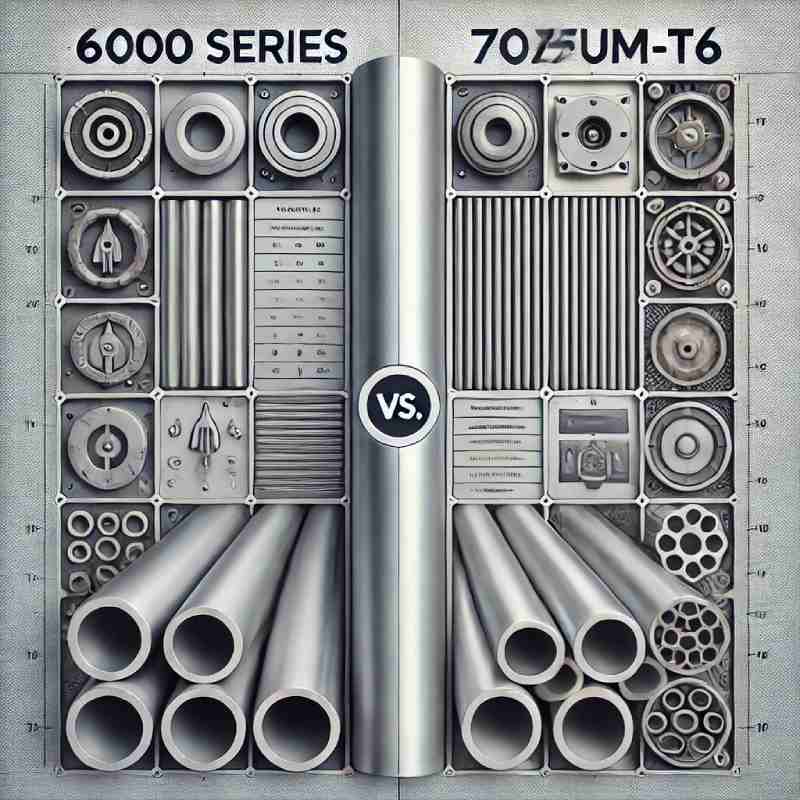 Porovnání hliníkových slitin - Dural řady 6000 vs. 7075-T6