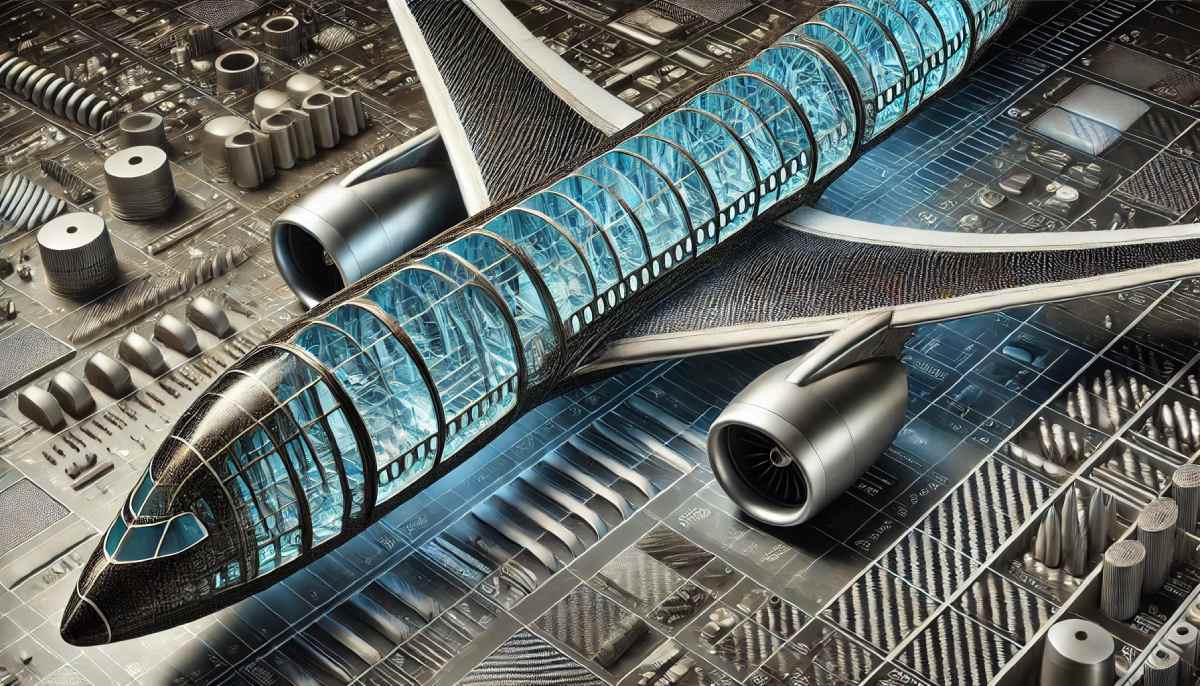 Aplikace karbonových trubek v letectví
