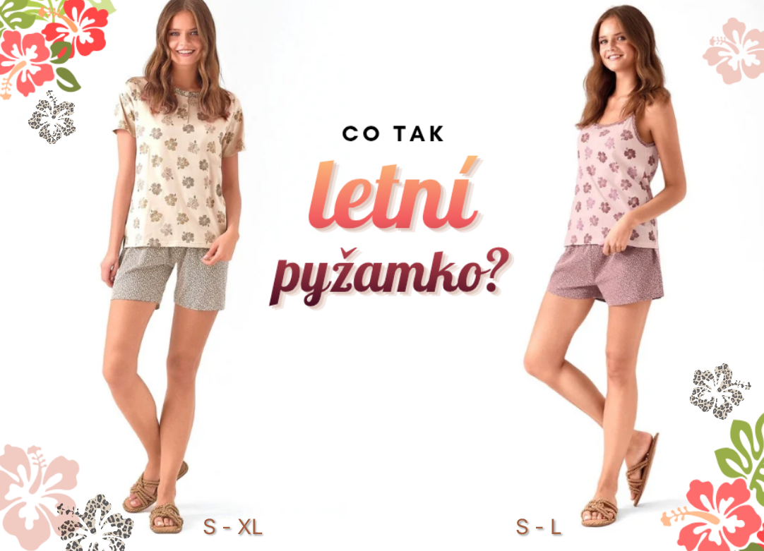 Dámská letní pyžama