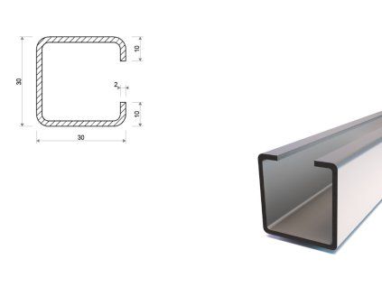 C-Profil 30x30x10x2