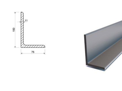 Winkelprofil 150x75x11 (S355)