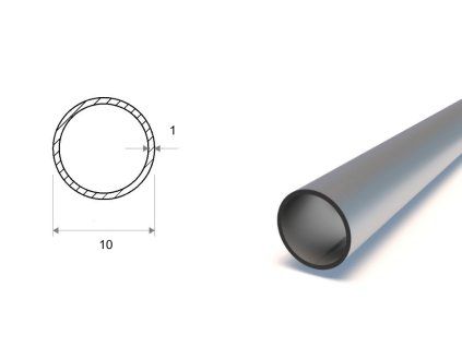 Stahlrohr 10x1 mm