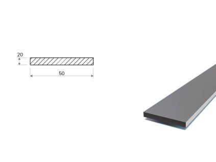 Flachstahl 50x20 mm (S355)