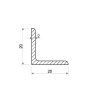 Gekantetes Winkelprofil 20x20x2_2