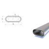 Flachovalrohr 30x15x1,5 mm