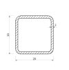 Vierkantrohr 20x20x2_2