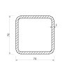 Vierkantrohr 70x70x2_2