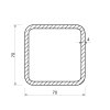 Vierkantrohr 70x70x4_2