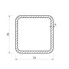 Vierkantrohr 70x70x5_2
