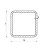 Vierkantrohr 70x70x6_2