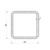 Vierkantrohr 80x80x2_2