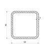 Vierkantrohr 90x90x3_2