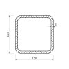 Vierkantrohr 120x120x6_2