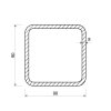 Vierkantrohr 90x90x8_2