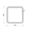Vierkantrohr 250x250x8 (S355)_2