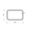 Rechteckrohr 20x15x2_2