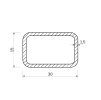 Rechteckrohr 30x15x1,5_2