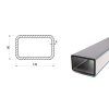 Rechteckrohr 140x80x8