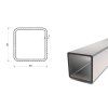 Vierkantrohr verzinkt 80x80x2