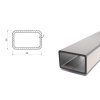 Rechteckrohr verzinkt 60x30x2