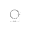 Nahtloses Stahlrohr 114,3x8 mm (S355)_2