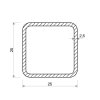 Vierkantrohr 25x25x2,5_2