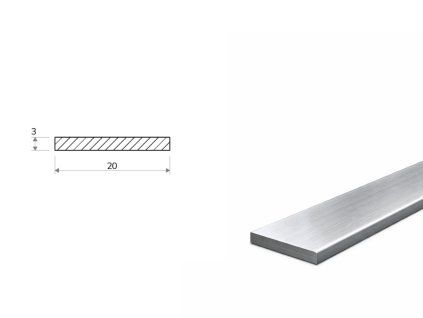 Flachstahl verzinkt 20x3 mm