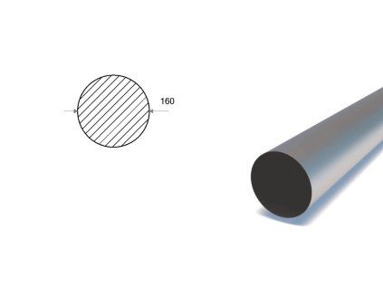 Rundstahl 160 mm (S355)
