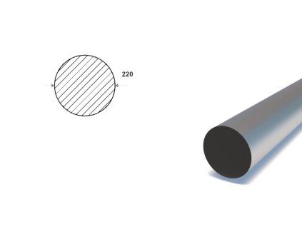 Rundstahl 220 mm (S355)